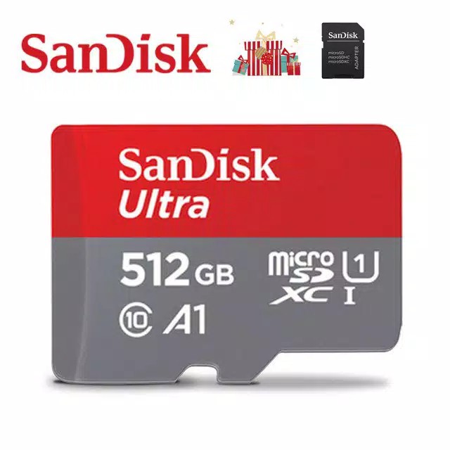 SANDISK Thẻ Nhớ Micro SD 16GB / 32GB / 64GB / 128GB / 256GB / 512gb CLASS 10 MicroSD