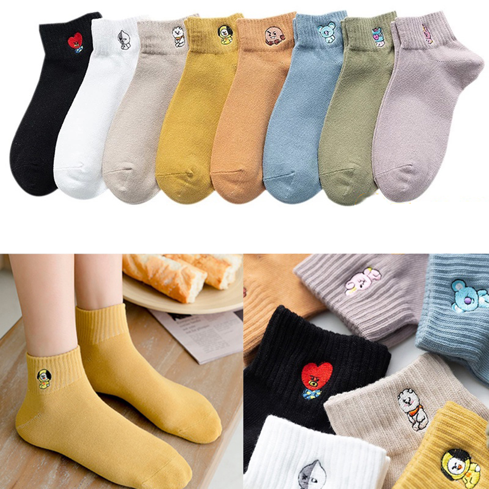 Vớ mềm mại hoạ tiết xinh xắn chất lượng cao