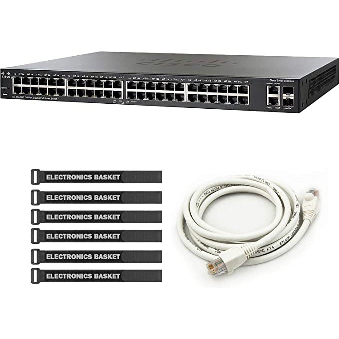 Thiết Bị Mạng Switch 50 Port Gigabit Smart CISCO SG250-50-K9 chính hãng có CO, CQ