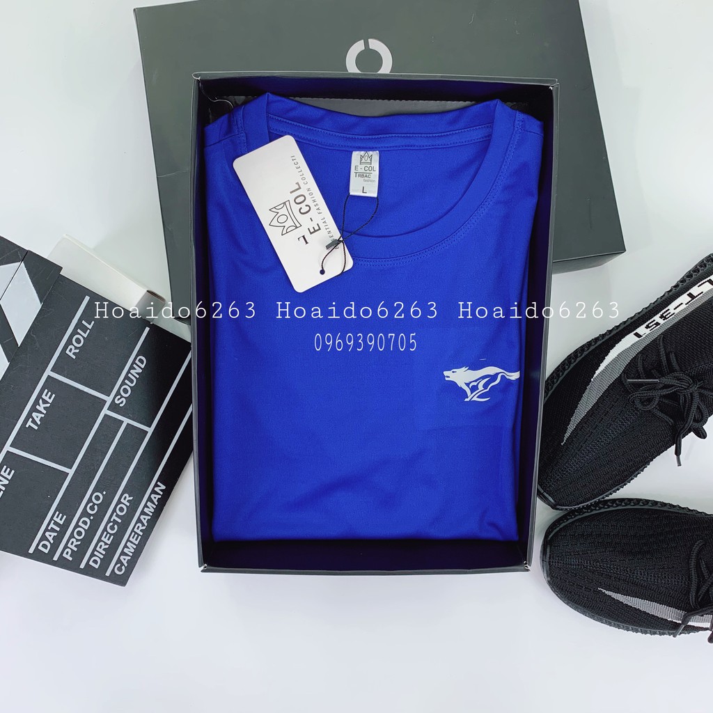 Áo Thun Nam Cổ Tròn E-COL (45-85kg) Vải thun 2 chiều dày dặn, bền bỉ, thấm mồ hôi [SP C | BigBuy360 - bigbuy360.vn