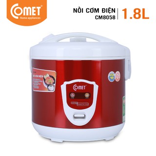 Nồi cơm điện nắp gài comet cm8058 - 1.8l