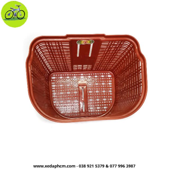 Rổ xe đạp nhựa cao cấp chuyên dụng xe phổ thông martin, mini, asama