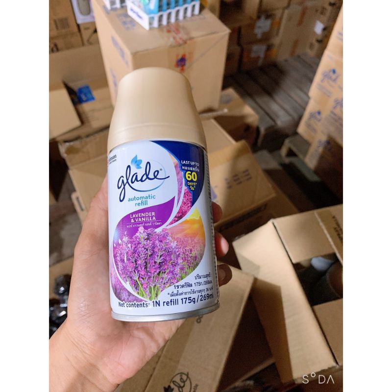 Bình (lõi) Xịt Phòng Tự Động GLADE Hương Lavender 269Ml