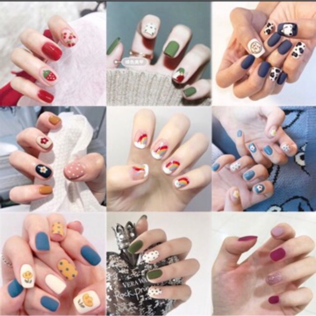 (SALE RẺ) Miếng dán móng tay 3D hàn quốc nail Wraps mẫu mới đẹp