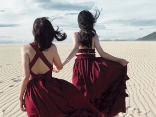 ĐẦM MAXI NHẤN BÈO CỔ YẾM (KÈM VIDEO HÌNH THẬT)