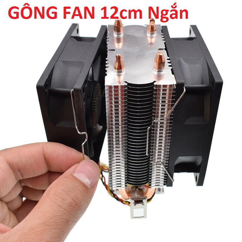 Gông móc gắn quạt cho tản khí CPU fan case 8cm, 9cm, 12cm (ngắn, dài) - CR1000, CR1400, T400i, GAMMAXX và nhiểu loại khá