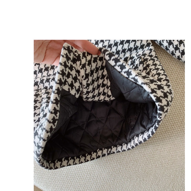 Áo khoác len cotton dày dáng dài phong cách xuân thu thời trang xinh xắn cho bé gái