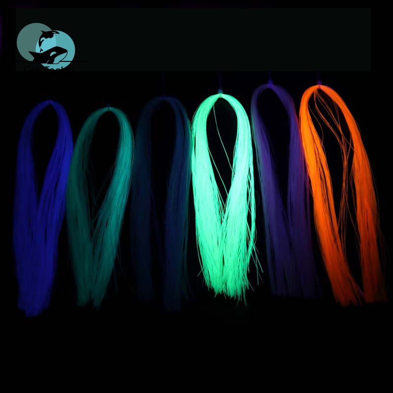 Mồi Câu Cá Giả Bằng Sợi Phát Sáng UV