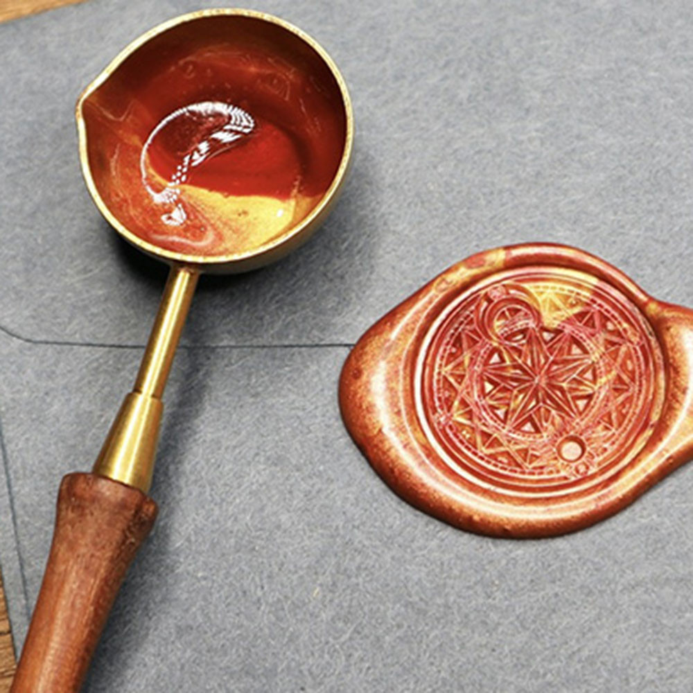 Muỗng Gỗ Có Tay Cầm Phong Cách Retro