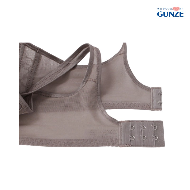 Áo ngực không gọng đệm mỏng, áo lót nữ cao cấp kháng khuẩn siêu nhẹ hàng Nhật Karu Gunze Super Light Bra EB1229H