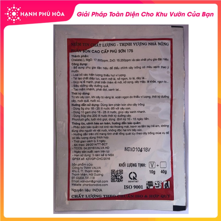 Phân Bón Lá An Dân 05 Rau Màu 777 20ml/Gói - Giúp Mập Đọt, To Lá, Dày Lá, Ra Rễ Cực Mạnh, Rau Màu Xanh Đẹp