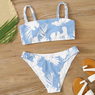 Bikini hoạ tiết in thiết kế xẻ quyến rũ