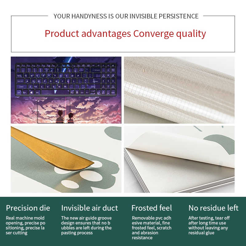 Miếng dán cho máy tính xách tay Acer Aspire3/Swift 3/EX215-51/TMB 118/A315 -41/A314-31/E1 431/AN515 54/5741G