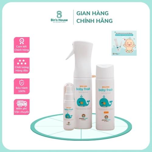 Xịt diệt khuẩn Baby Fresh - JOONA BABY Hàn Quốc- diệt khuẩn đồ chơi, tiệt trùng bình sữa, núm ti giả cho bé