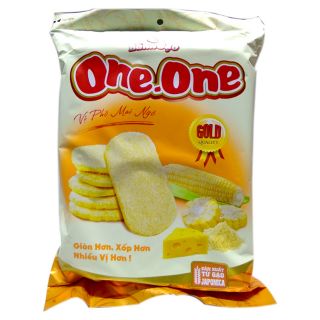 Bánh gạo One One vị phô mai ngô gói 118g