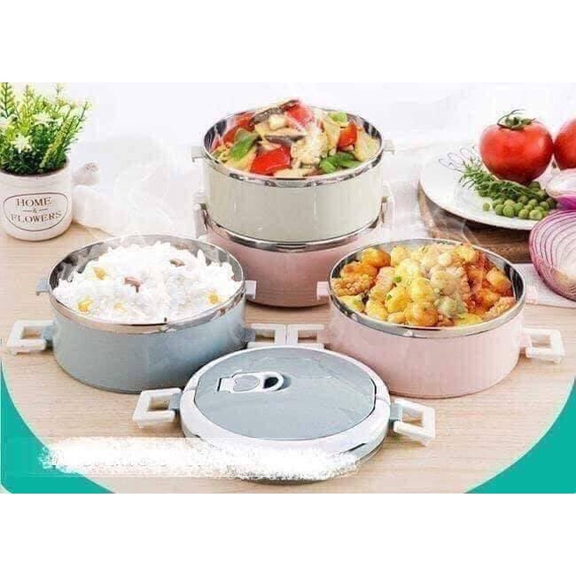 Cặp lồng  lúa mạch giữ nhiệt 1 tầng