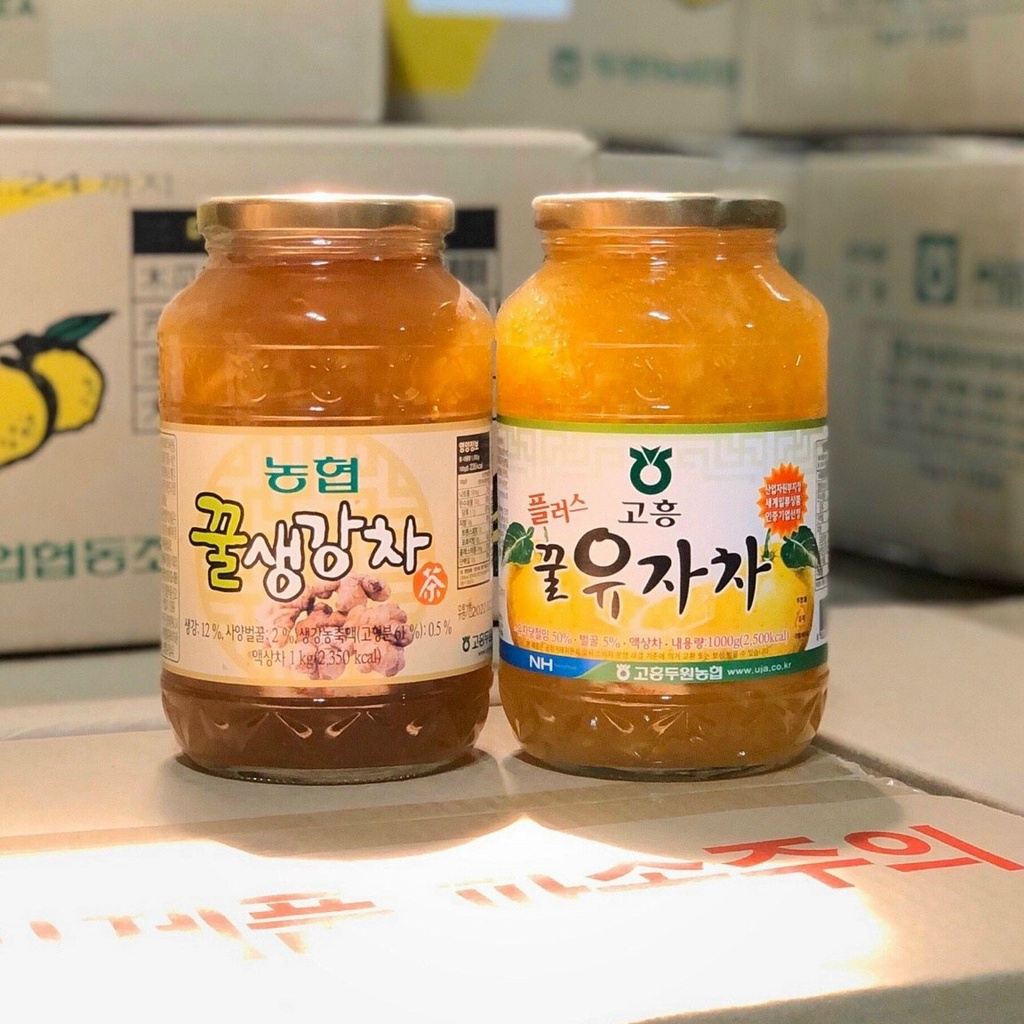Combo Mật Ong Chanh + Mật Ong gừng