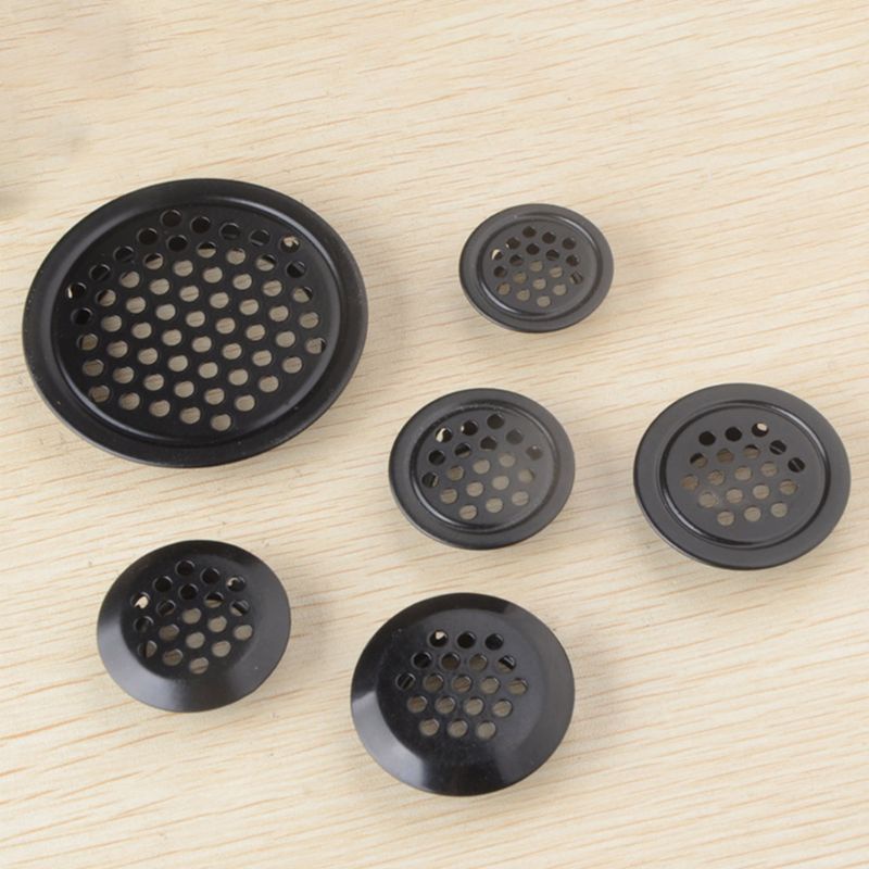 Khung Lưới Tròn Bằng Thép Không Gỉ Đục Lỗ Thoát Khí Cho Tủ Giày Dép