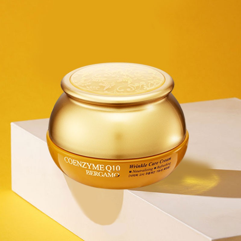 Kem Bergamo Chứa Coenzyme Q10 Chăm Sóc Nếp Nhăn Trên Da Dưỡng Ẩm Cho Da 50g