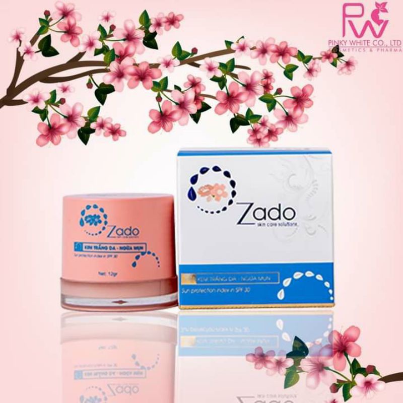 Kem Zado Dưỡng Trắng Da Ngừa Mụn