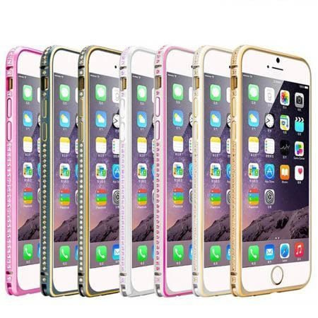 Ốp viền Iphone 6 Plus / 6S Plus Coteeti đính đá sang trọng