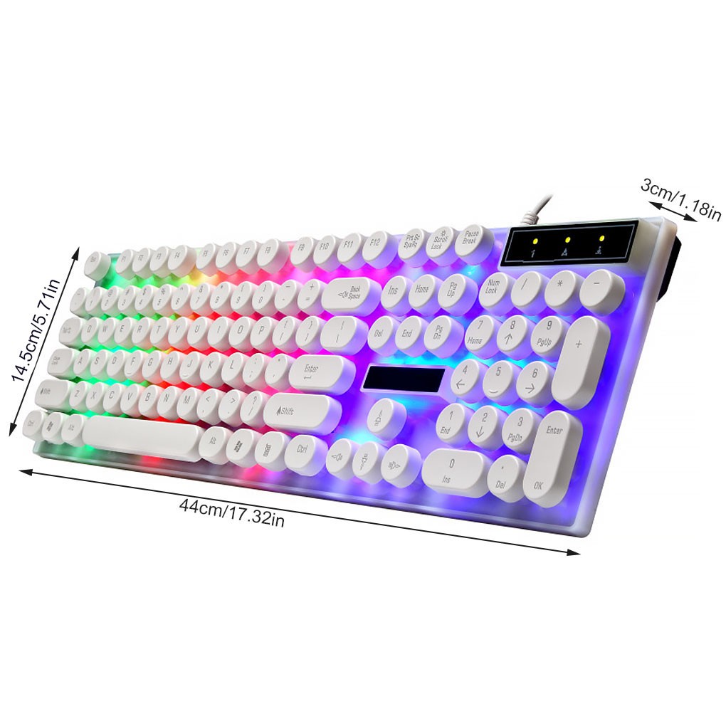 Bàn Phím Gaming G21 Super Pro New 2021 Bàn Phím Chơi Game Có Dây Đèn Nền Máy Tính Bàn Phím Máy Tính Xách Tay