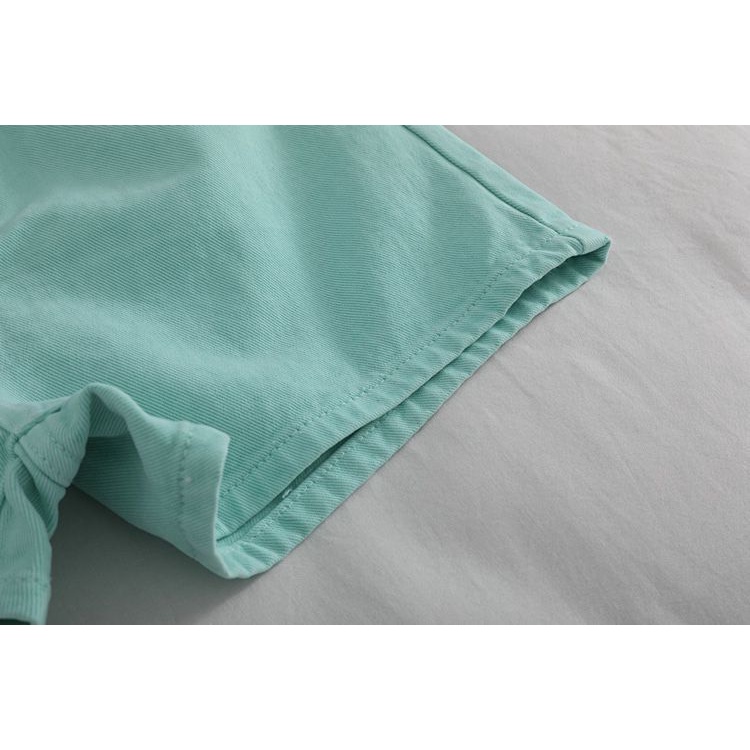 Quần Short denim Lưng Cao Ống Rộng Phong Cách Hàn Quốc Thời Trang Mùa Hè Mới Cho Nữ
