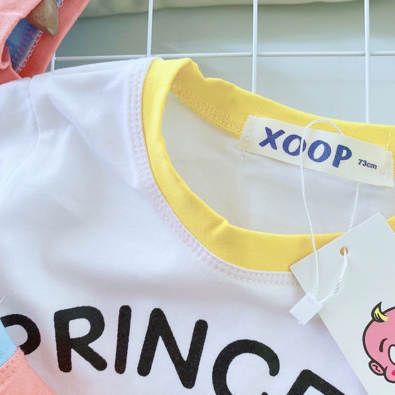 VÁY PRINCESS COTTON 100% HÀNG XOOP  CHO BÉ GÁI (7-18kg)