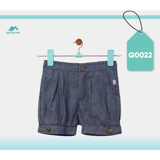Quần Đùi Xếp Ly Bo Gấu Bé Gái Q0022