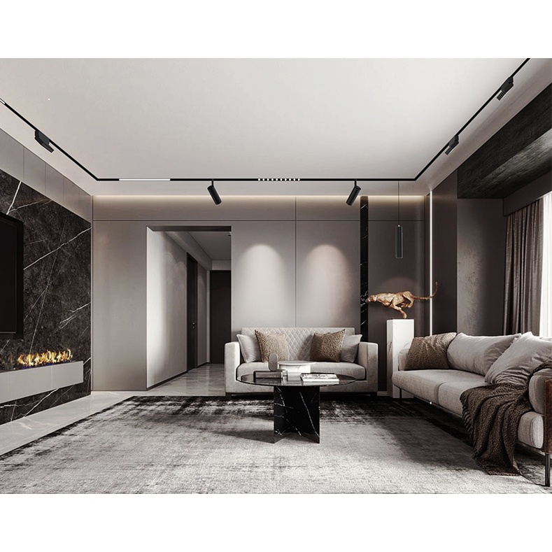 Đèn LED rọi ray nam châm âm trần - sản xuất theo yêu cầu thiết kế