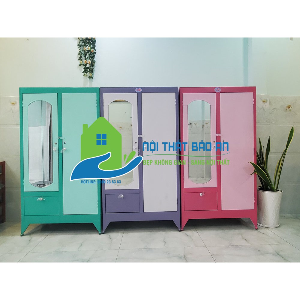 Tủ sắt quần cao 1m8 ngang 90cm - TSDT12