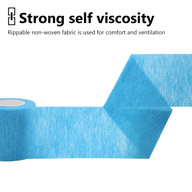 Băng Quấn Bảo Vệ Đầu Gối Tự Dính Co Giãn Tiện Dụng Khi Chơi Thể Thao