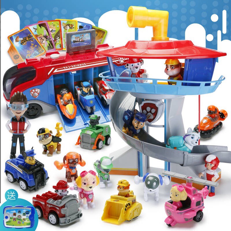 Paw Patrol Bộ Đồ Chơi Chú Chó Cứu Hộ Xinh Xắn Cho Bé