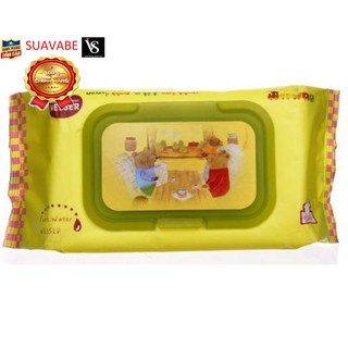 Khăn giấy ướt Wesser không mùi 80 tờ