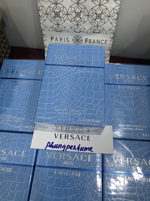  Nước hoa Versace Man Eau Fraiche EDT sp. 100ml 500010 (full seal)