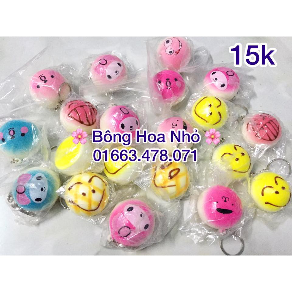 squishy mini 4-5cm đồng giá 15k - lướt ảnh xem mẫu