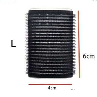 Combo 4 lô dính cuốn tóc màu đen (Size S/M/L)