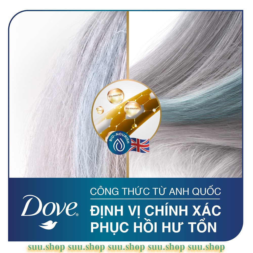 Kem Xả Dove 335g Phục Hồi Hư Tổn, suu.shop cam kết 100% chính hãng