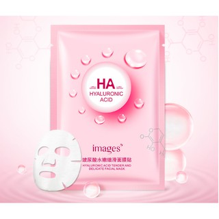 Mặt Nạ Images HA Cấp Nước màu hồng