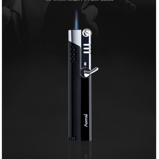 Bật Lửa Gas Đá Khò Tia Aomai 369 Đẳng Cấp Tích Hợp Chế Độ Giữ Lửa Cực Đẹp