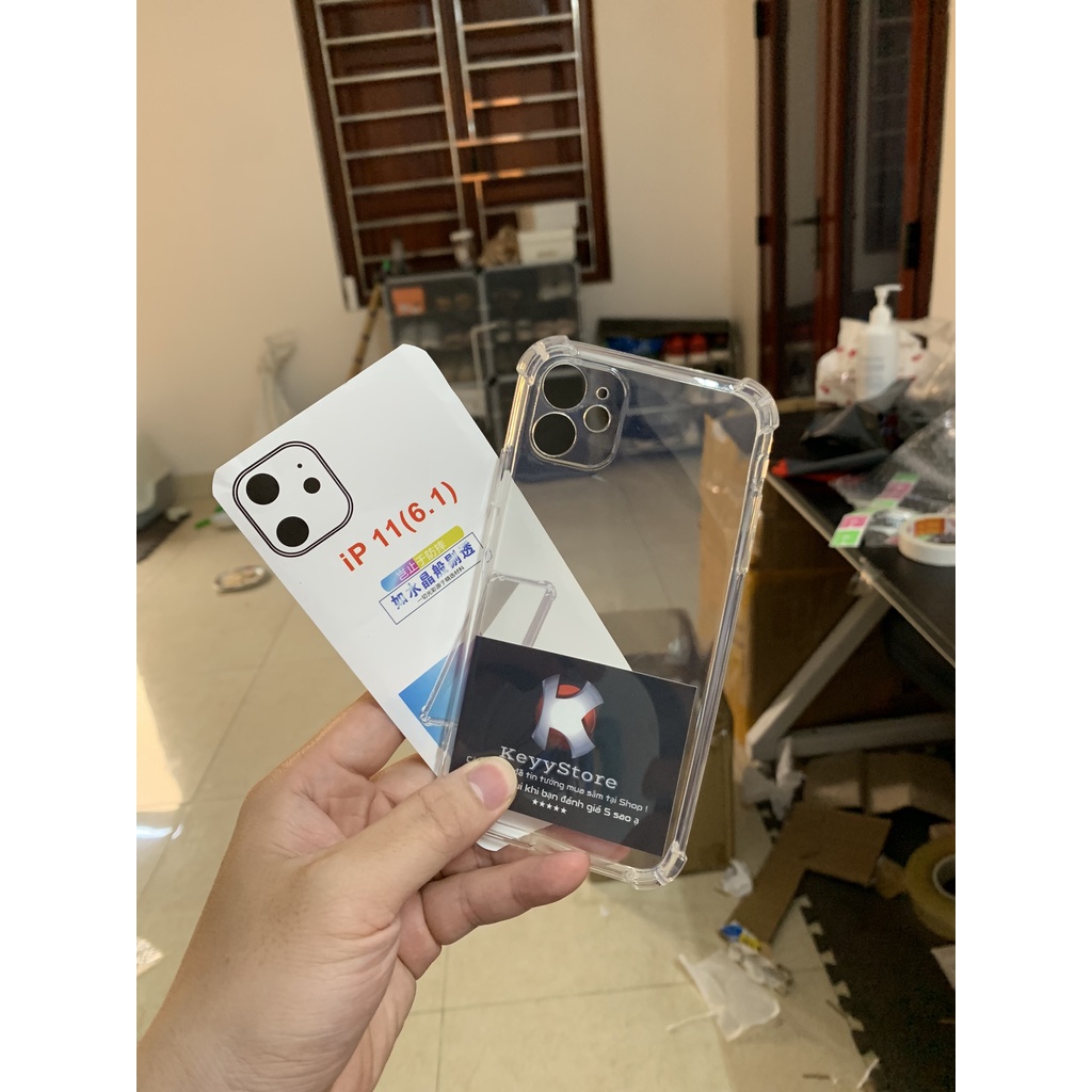 Ốp Lưng I.phone 15 Pro Max đến 7 Plus Chống Sốc Loại Dày 1.5mm Ốp Chống Sốc Ipho.ne Loại Tốt Chống Va Đập