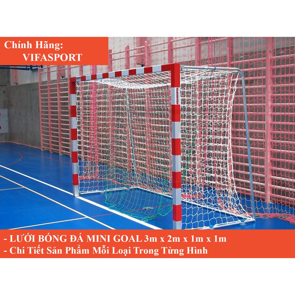 [Chắc chắn - Chống UV] Lưới Khung Thành 5 Người Lưới Bóng Đá 5 Người VIFASPORT