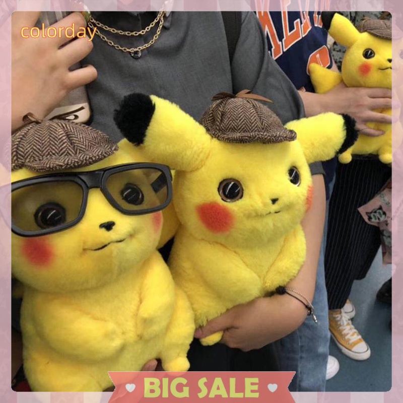 Đồ chơi nhồi bông Pikachu đáng yêu mềm mại làm quà tặng