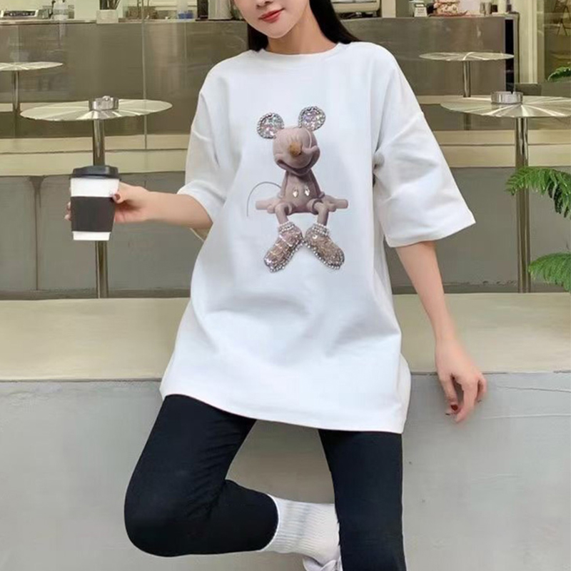 NRVP Áo Thun Ngắn Tay Dáng Rộng Thời Trang Mùa Hè 2021