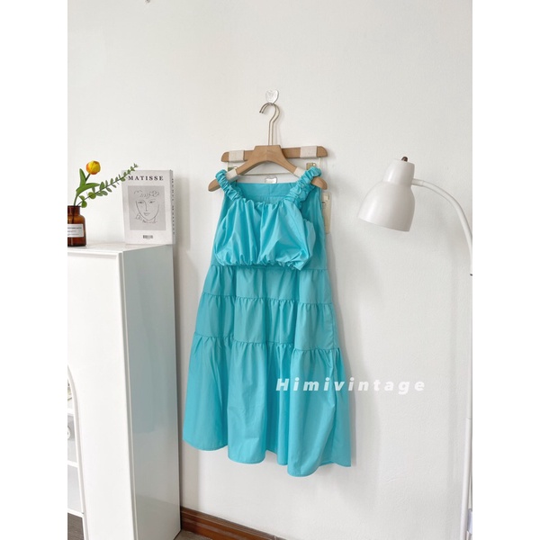 set áo dây kèm cv tầng