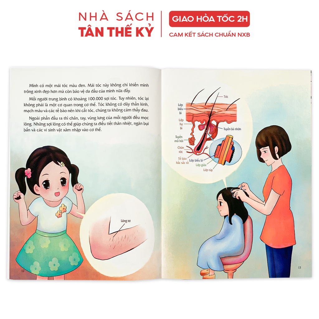 Sách Giáo dục giới tính và nhân cách dành cho bé gái mọi điều cần biết
