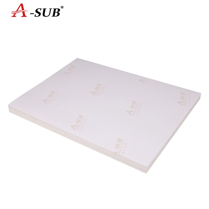 Giấy In Chuyển Nhiệt A-Sub Sublimation Transfer Paper, Khổ A4 Định Lượng 113gsm 100 Tờ, Dùng In Vật Liệu Cứng