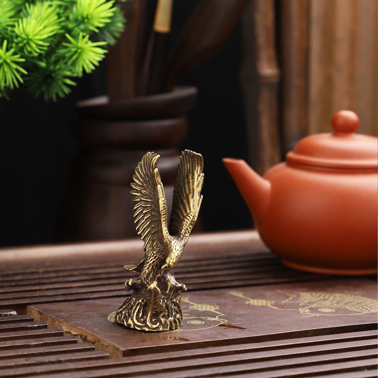 Mô Hình Chim Đại Bàng Bằng Đồng Thau Dùng Trang Trí Phòng