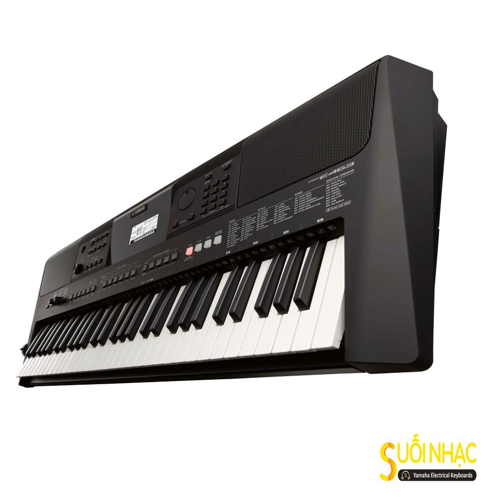 ĐÀN ORGAN YAMAHA PSR-E463 KÈM CHÂN VÀ BAO ĐỰNG