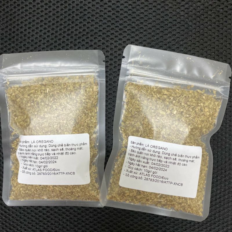 Lá thơm Oregano 10gr  dùng làm gia vị cho bánh pizza,mỳ Ý
